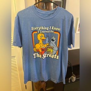 Vintage Sesame Street graphic T-shirt, size large